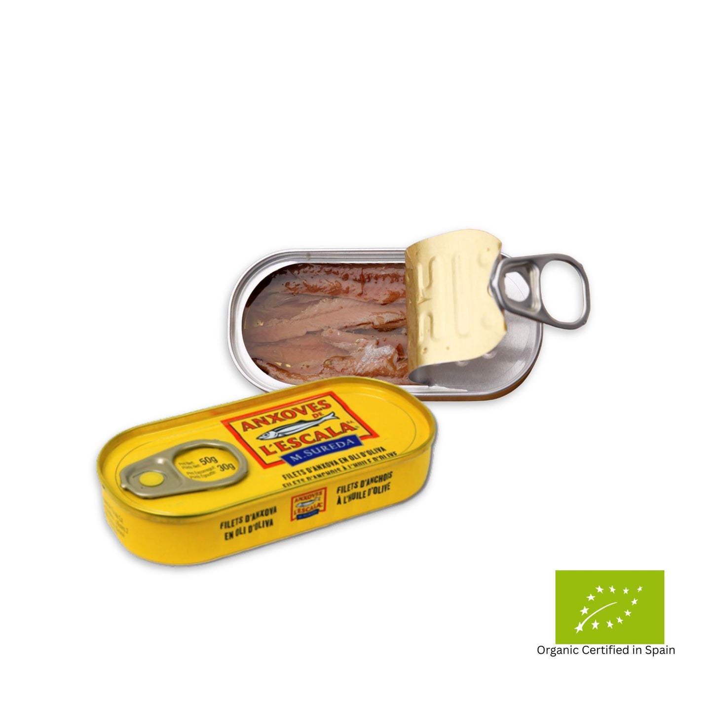 L'Escala Anchovies in Olive Oil Can