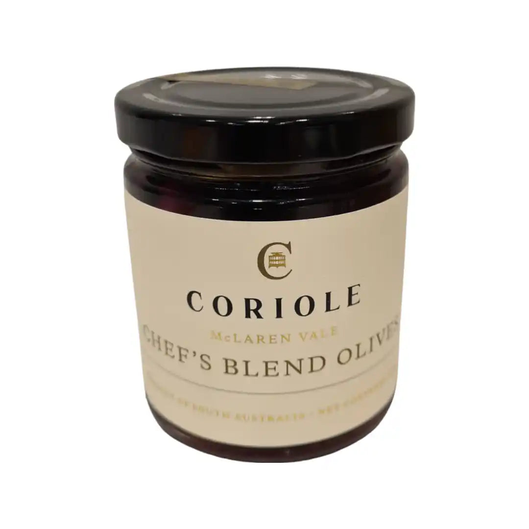 Coriole Chefs Blend olives jar, 250g, The Fishwives Singapore.