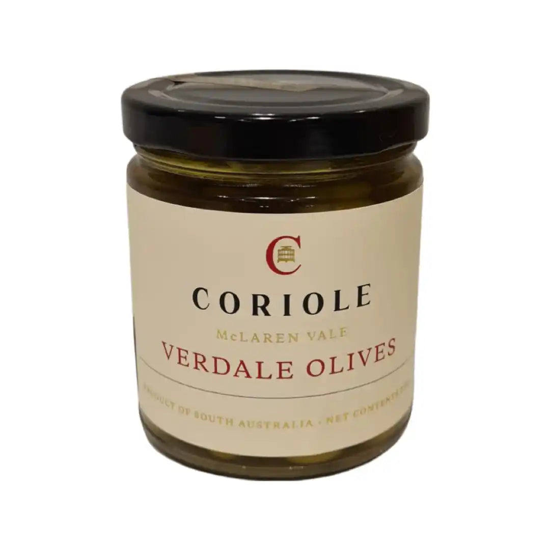 Coriole Verdale olives jar, 250g, The Fishwives Singapore.