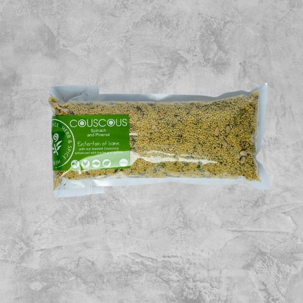 Spinach & Pinenut Couscous