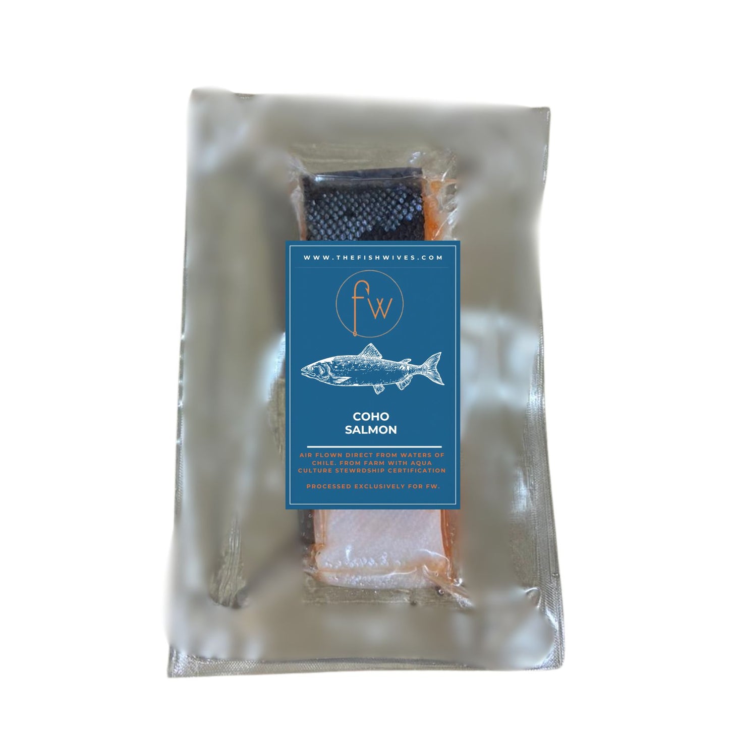 Organic Canadian Chinook/ King Salmon Skin-On Fillet (180g) (Chilled)