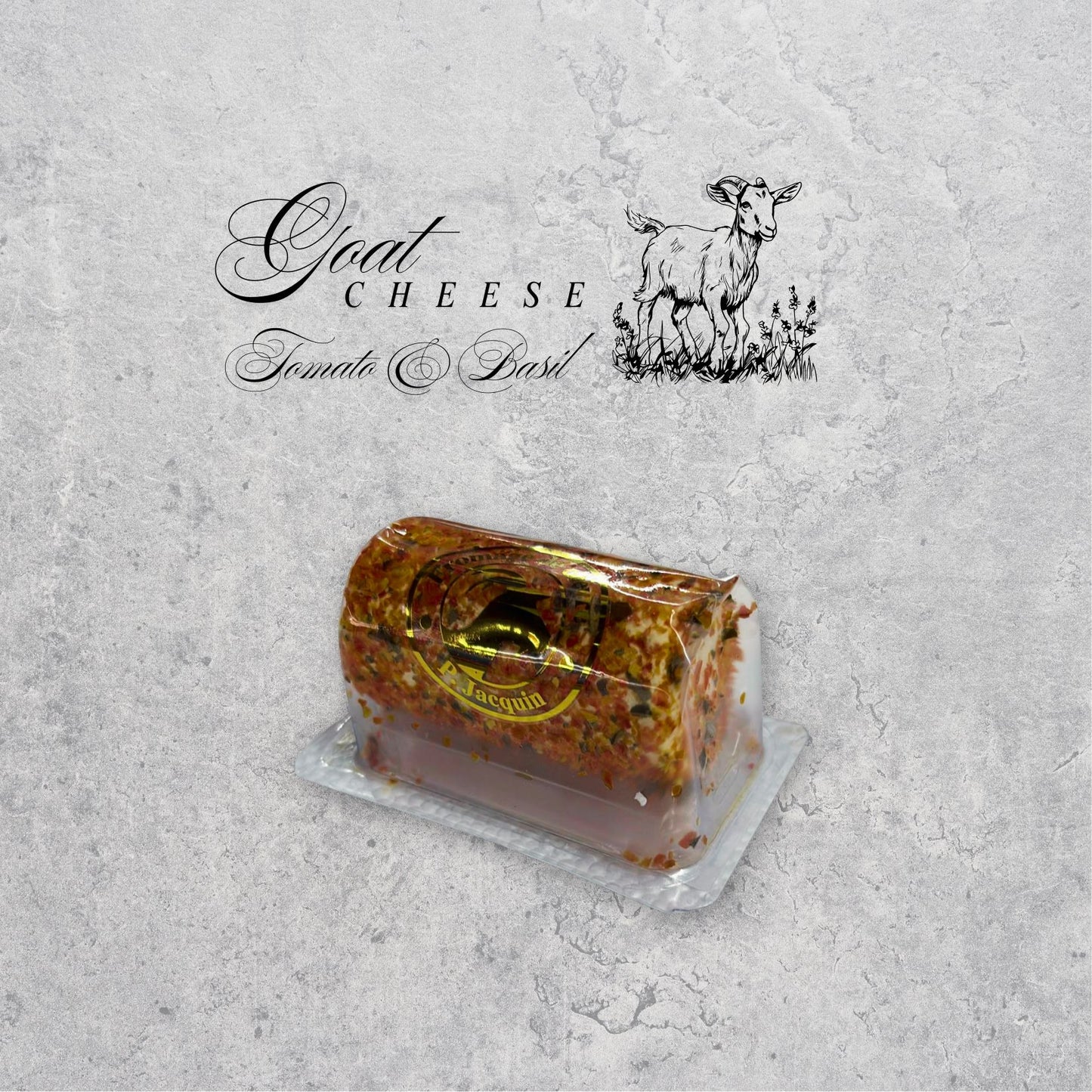 Bûchette Fraîches – French Goat Cheese with Tomato & Basil 100g