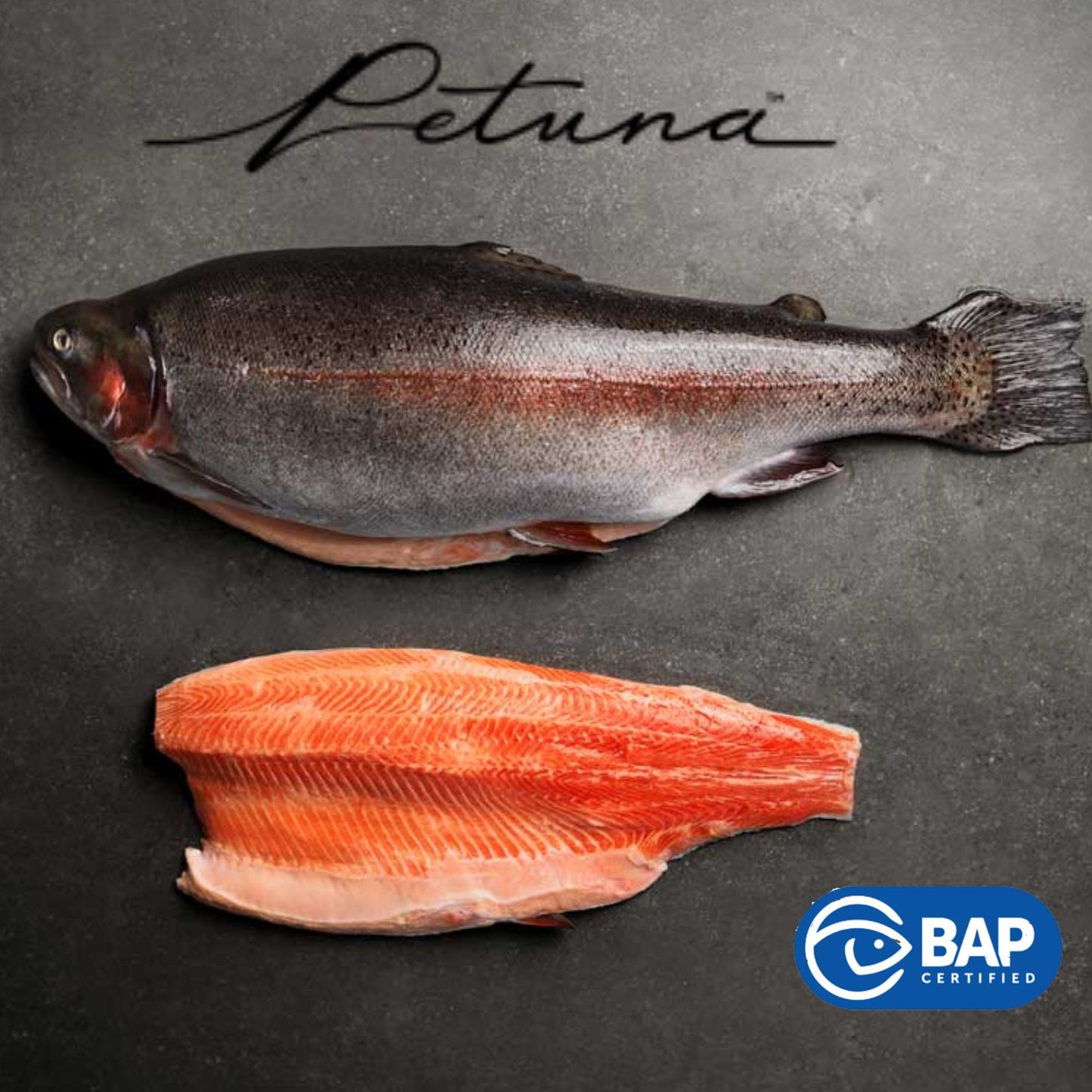 Petuna Premium Fresh Ocean Trout Fillet (Chilled) - +/- 180gm
