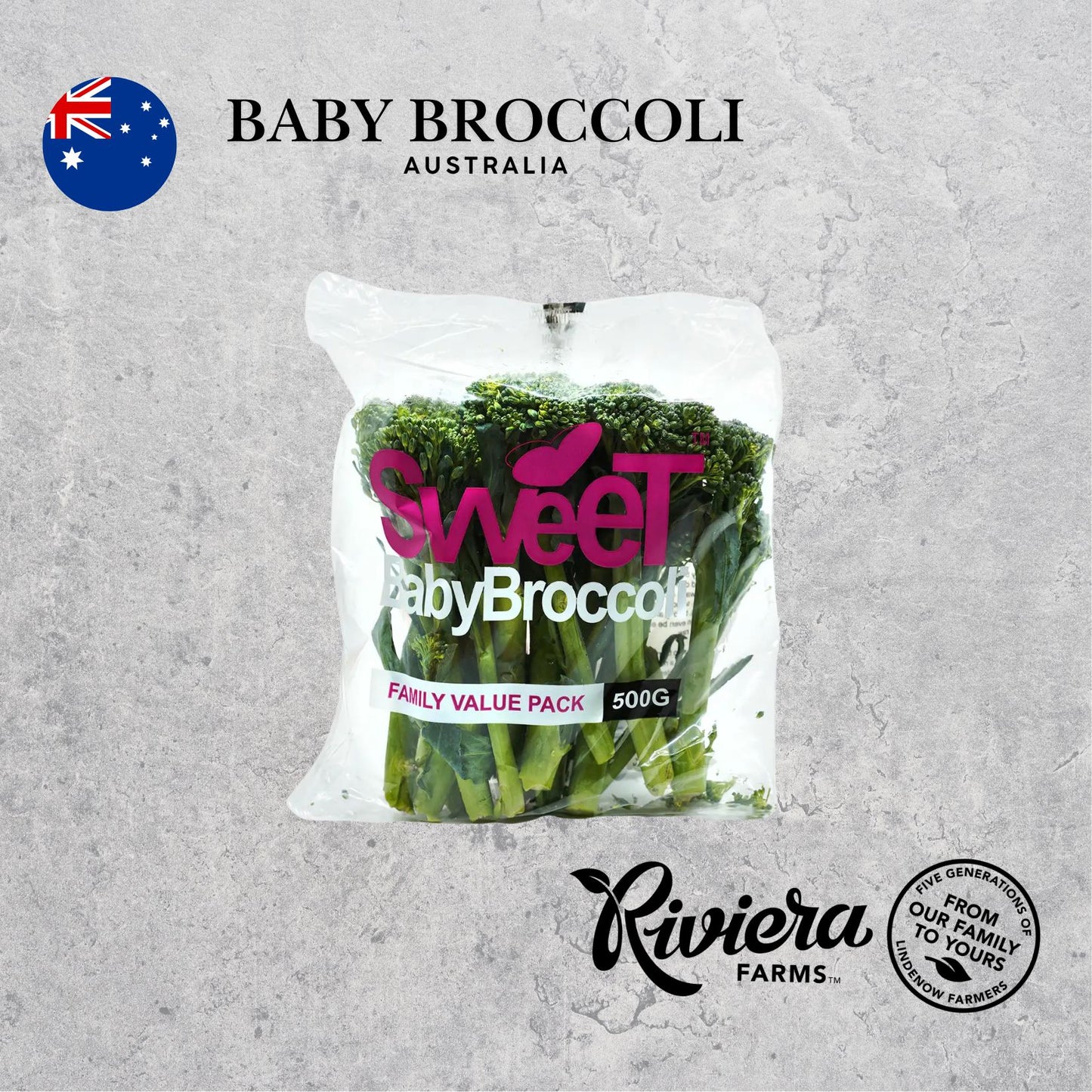 Baby Broccoli (Riviera Farm)