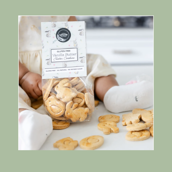 Gluten Free Easter Vanilla Butter Cookies - The Whole Kitchen