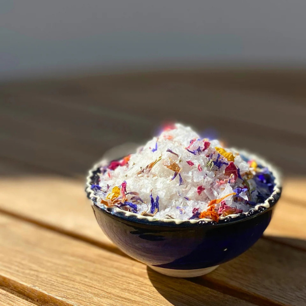 Monet Flower Salt 50gm - Kris Lloyd Artisan