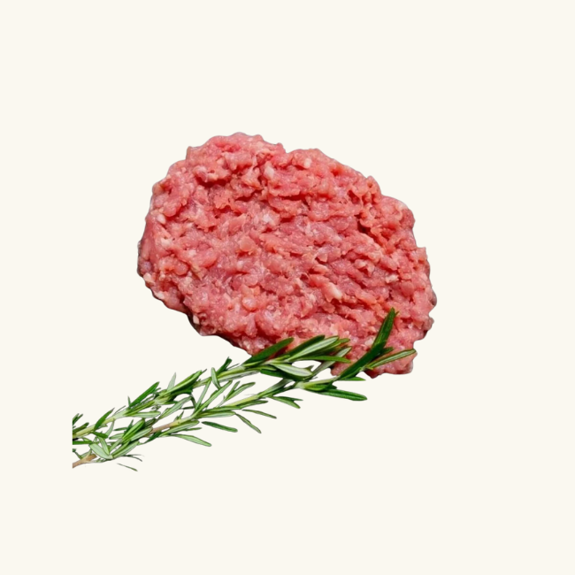 **FROZEN FROM FRESH** Pork Mince Certified Free Range 500gm