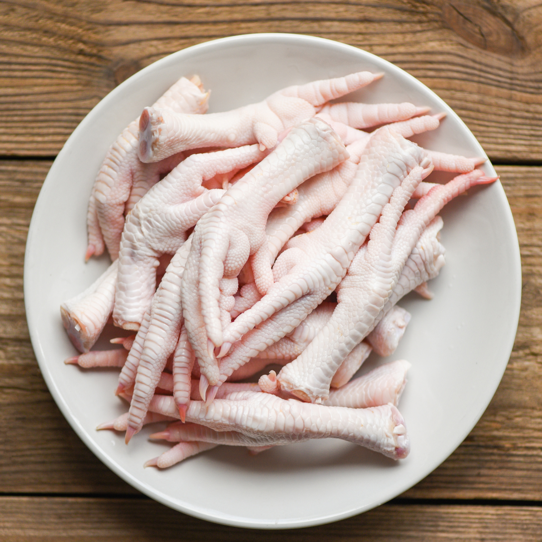 Frozen Chicken's Feet 500g - Certified Organic