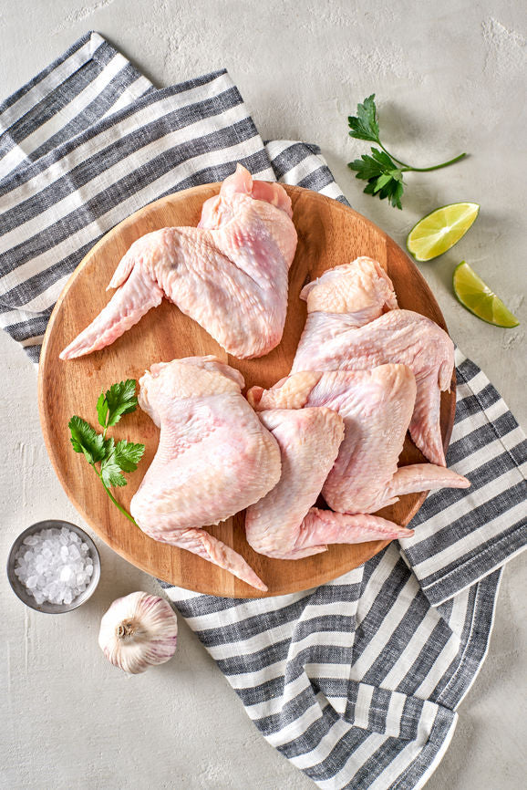 Marinated Chilled Fresh Chicken Wings 500g