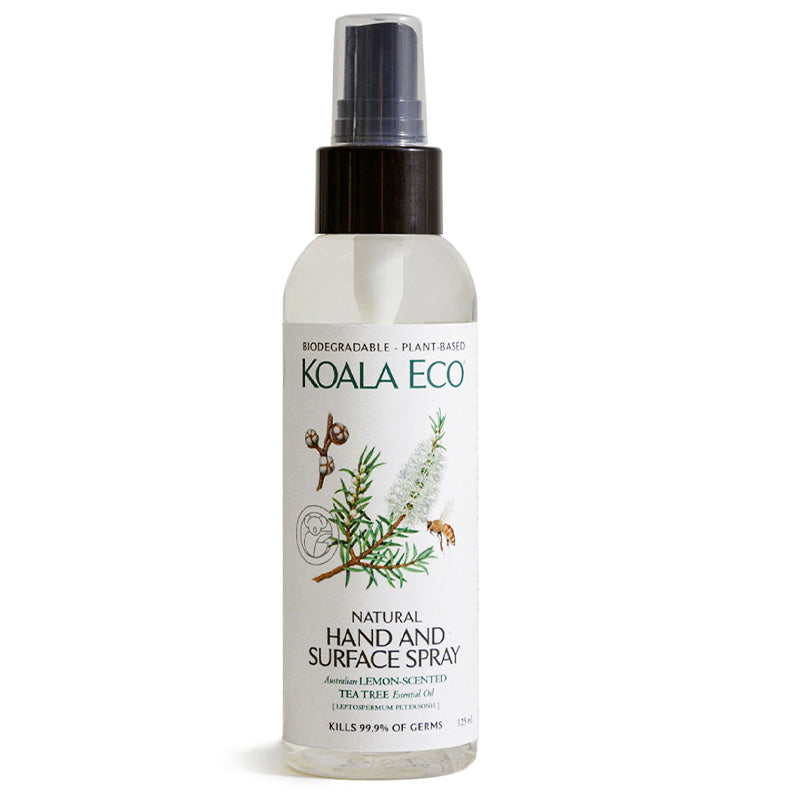 Hand & Surface Spray - Tea Tree & Lemon Scented Tea Tree - Koala Eco - Australian Made