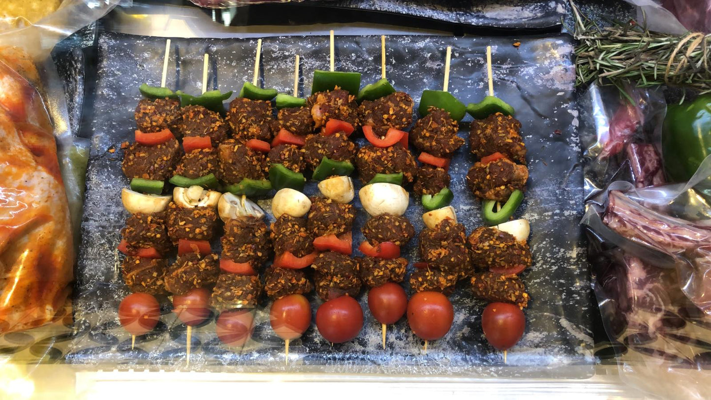 **FROZEN** - Fishwives Own CAPE GRIM BEEF TENDERLOIN Shashliks