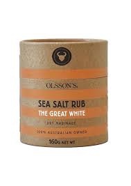 Olsson's The Great White Salt Rub 160g