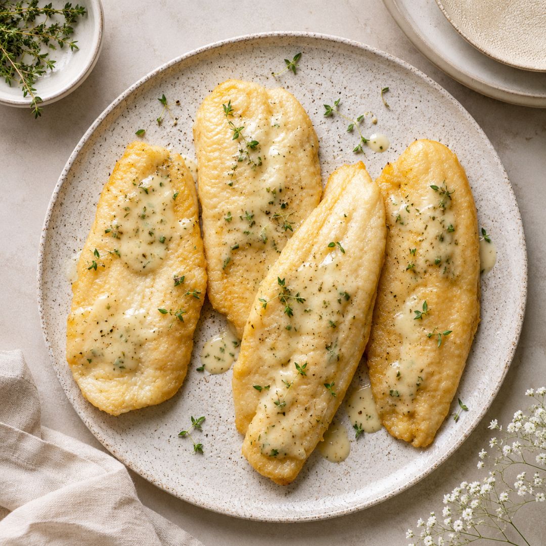 Baked Lemon Sole