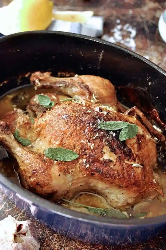 Jamie Oliver's Chicken in Milk (Seriously Delish)