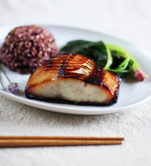 Nobu Inspired Miso Marinated Cod