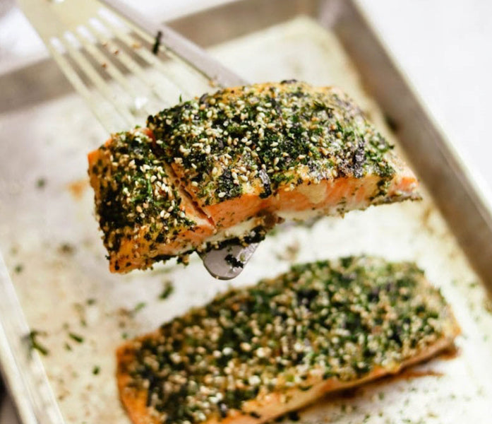 Healthy Salmon Furikake - Serves 1