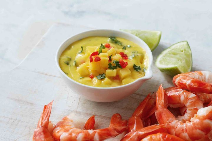 Simple Steamed Prawns with Mango Chilli Dipping Sauce – The Fishwives  Singapore