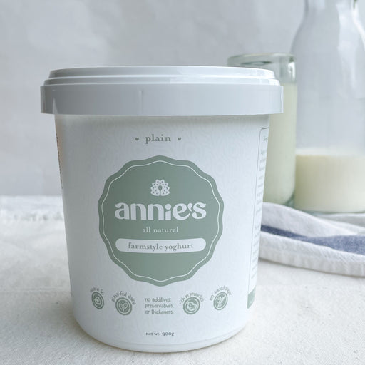 Natural Set Farmhouse Style Yoghurt 900g - Annie's All Natural