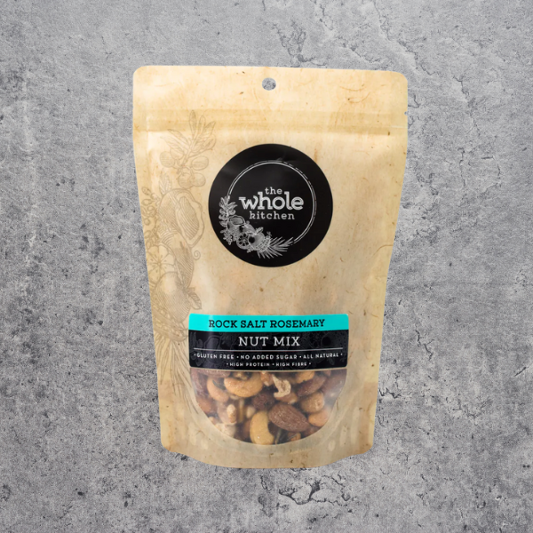 Gluten Free Vegan Premium Nut Mix - Rock Salt Rosemary - The Whole Kitchen