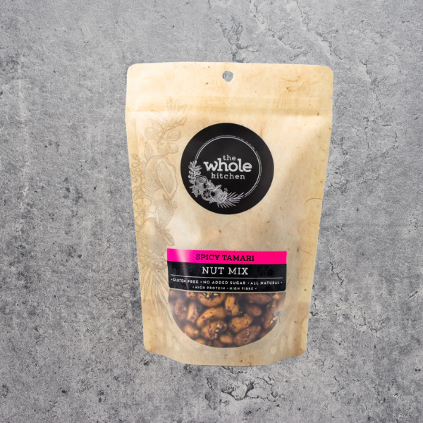 Gluten Free Vegan Premium Nut Mix - Tamari Spiced - The Whole Kitchen