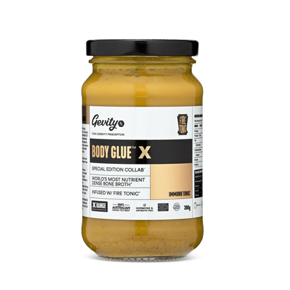 Bone Broth Body Glue X: IMMUNO TONIC - Easy To Drink! 390gm Jar