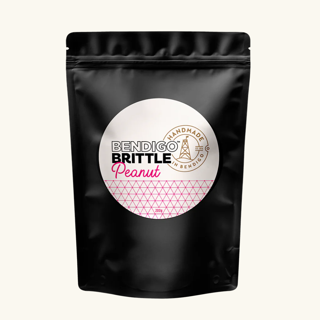 Peanut Brittle 200gm -  Bendigo Brittle Company