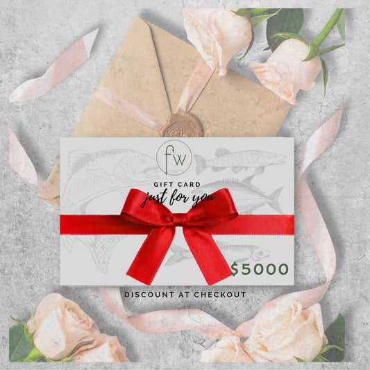 $5000 The Fishwives Digital Gift Card -  Pay $4,100 and receive $5,000