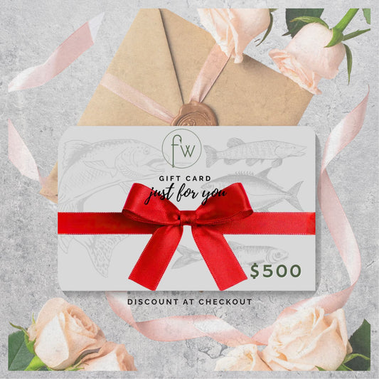 $500 The Fishwives Digital Gift Card - Pay $475 and receive $500