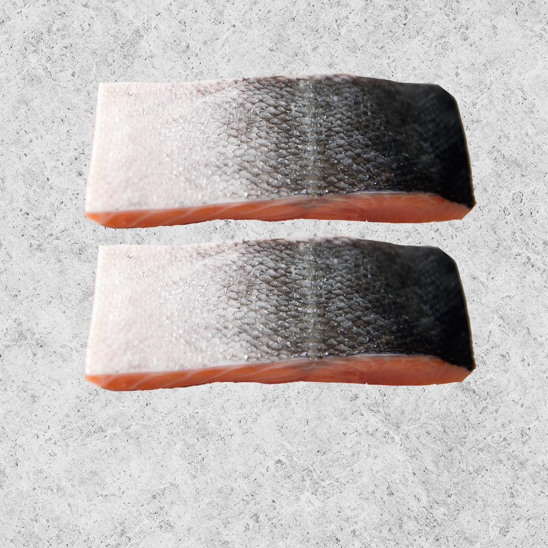 Chilled/Fresh Skin On Single Portion 180g - Akaroa NZ King Salmon (Chinook)