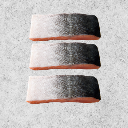 Chilled/Fresh Skin On Single Portion 180g - Akaroa NZ King Salmon (Chinook)