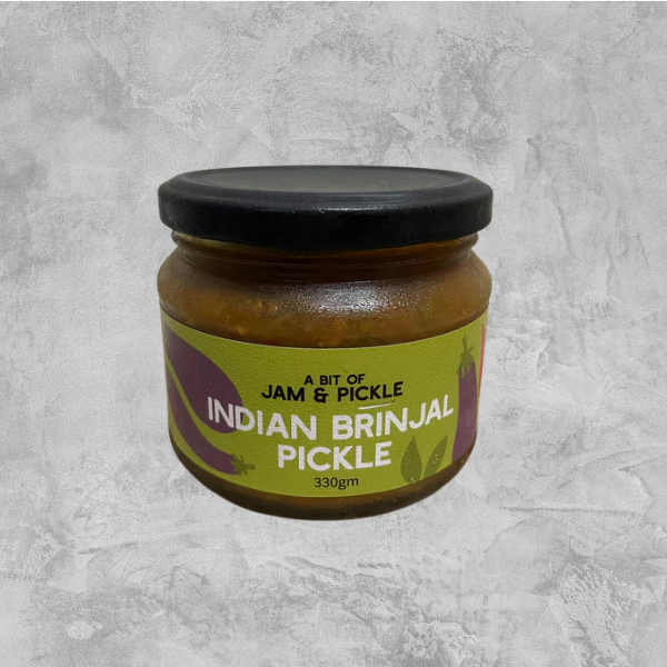 Jam & Pickle Indian Brinjal Pickle 330gm