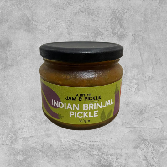 Jam & Pickle Indian Brinjal Pickle 330gm