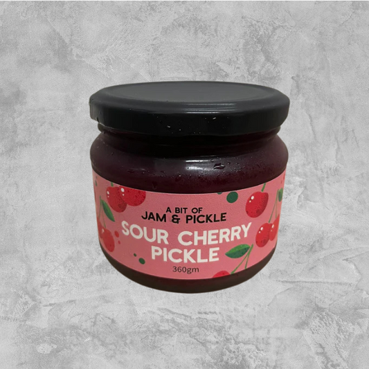 Jam & Pickle Sour Cherry Pickle 360gm