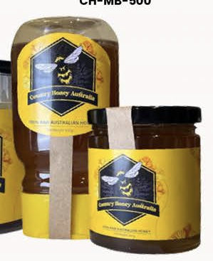 Raw Mixed Blossom Honey - Country Honey Australia (Squeeze 500gm)