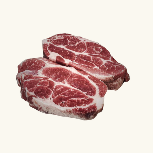 **FROZEN FROM FRESH** Australian Pork Scotch Steaks - Certified Free Range Gooralie