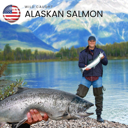 Wild Line Caught Alaskan Salmon (IQFrozen) +/-160-170gm