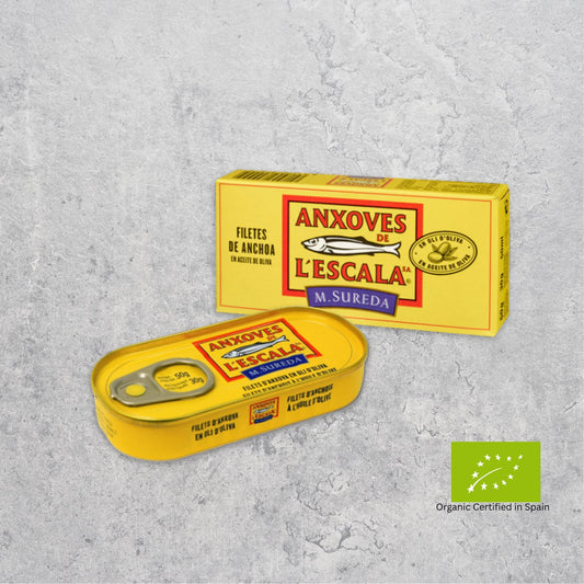 L'Escala Anchovies in Olive Oil Can