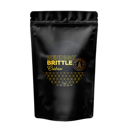 Cashew Nut Brittle 100gm -  Bendigo Brittle Company