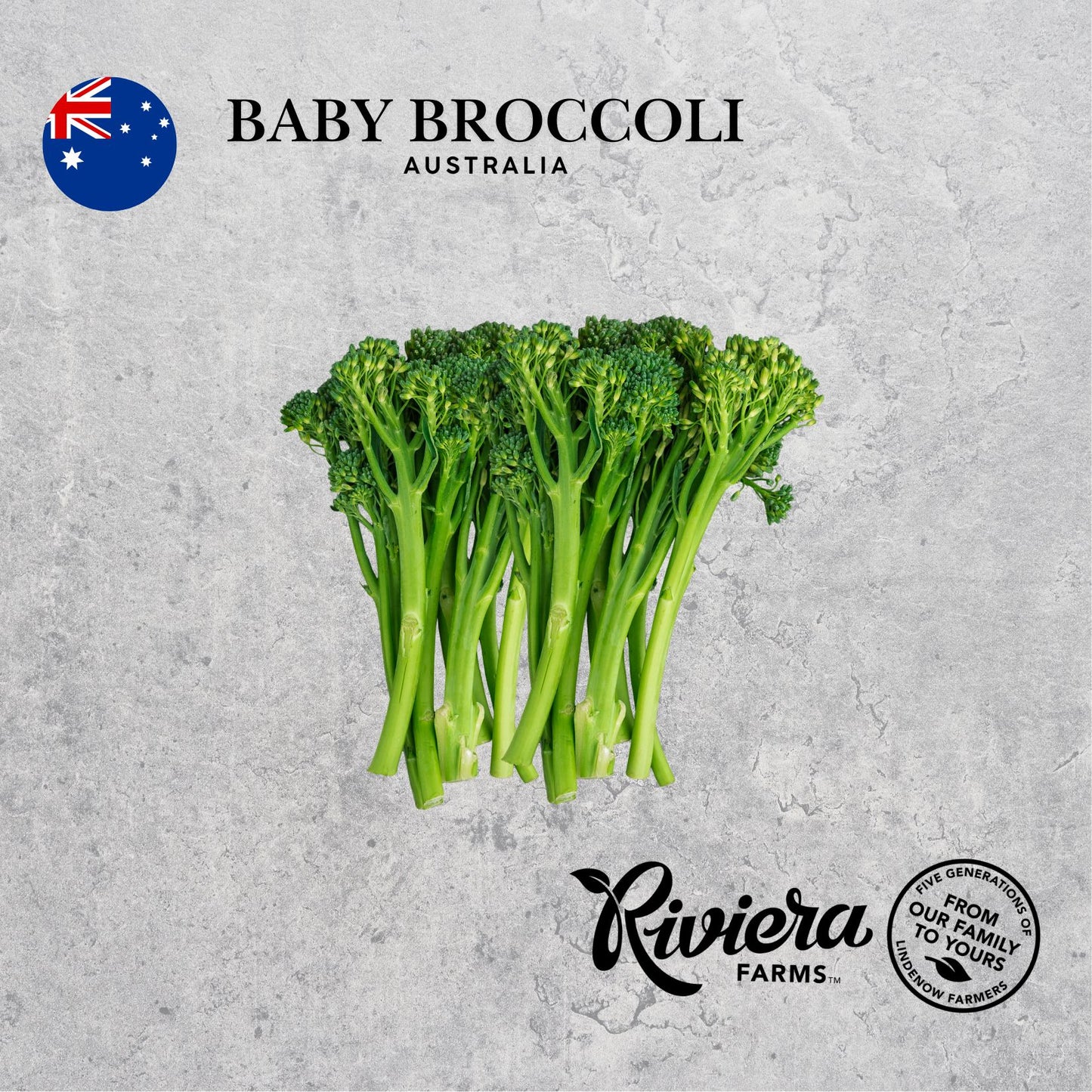 Baby Broccoli (Riviera Farm)