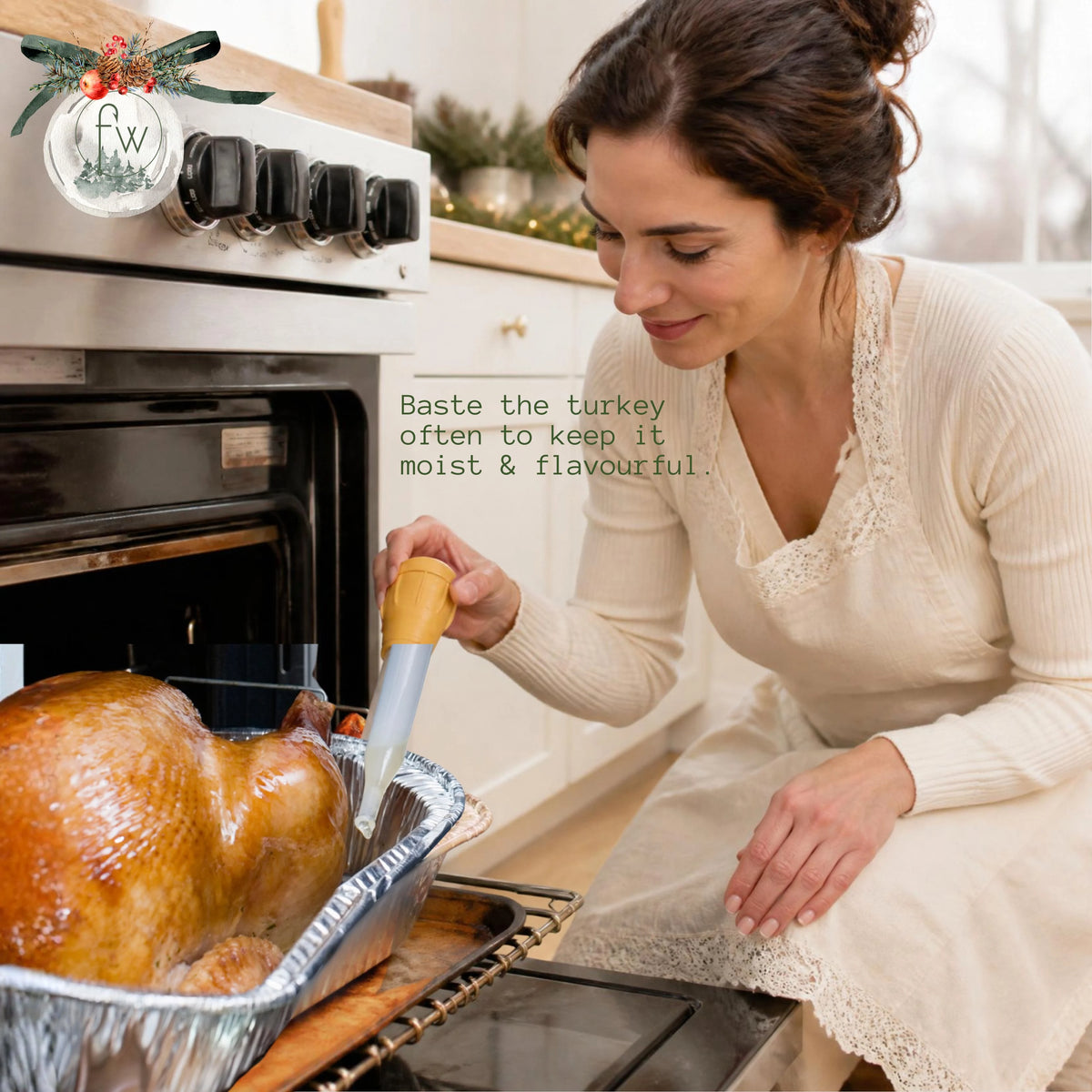 Whole French Turkey (unbrined) approx 3.5 - 4kg