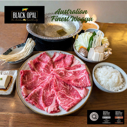 Black Opal Wagyu MB 8/9 Shabu Cut