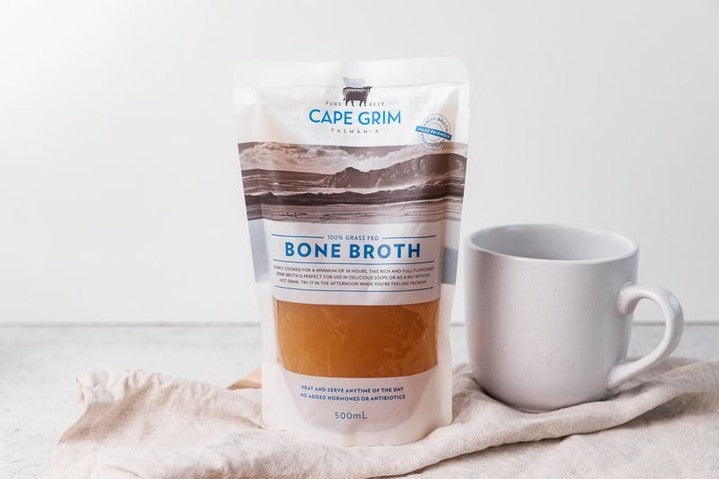 Cape Grim Beef Bone Broth (500ml, Frozen)