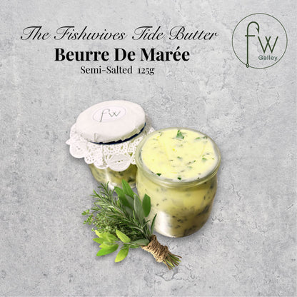 Beurre de Marée - Tide Butter (Semi Salted) 125g -The Fishwives Galley