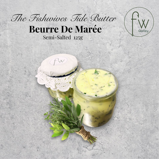 Beurre de Marée - Tide Butter (Semi Salted) 125g -The Fishwives Galley