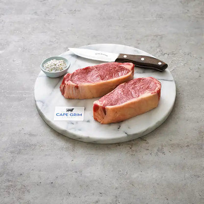 Cape Grim grass-fed beef striploin/porterhouse steak, The Fishwives Singapore.
