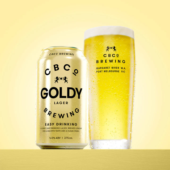 Goldy Lager by CBCO (An Aussie Beer) (Set of 6)