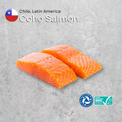 Coho Salmon (IQFrozen) +/-180gm