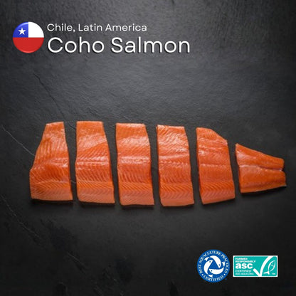 Coho Salmon (IQFrozen) +/-180gm
