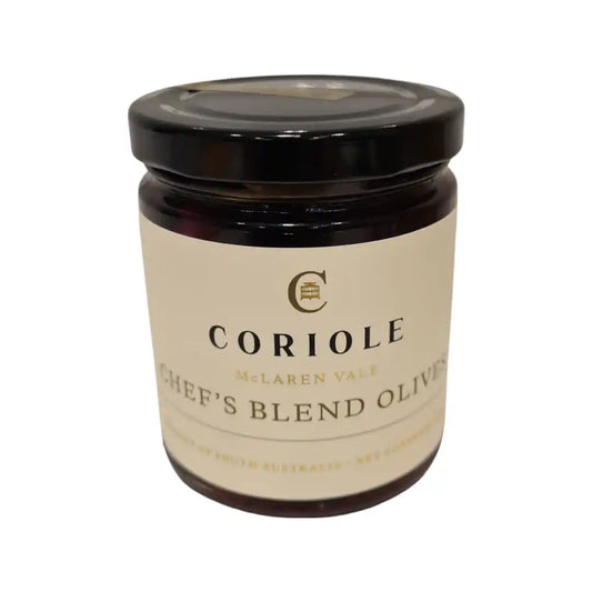 Coriole Chefs Blend olives jar, 250g, The Fishwives Singapore.