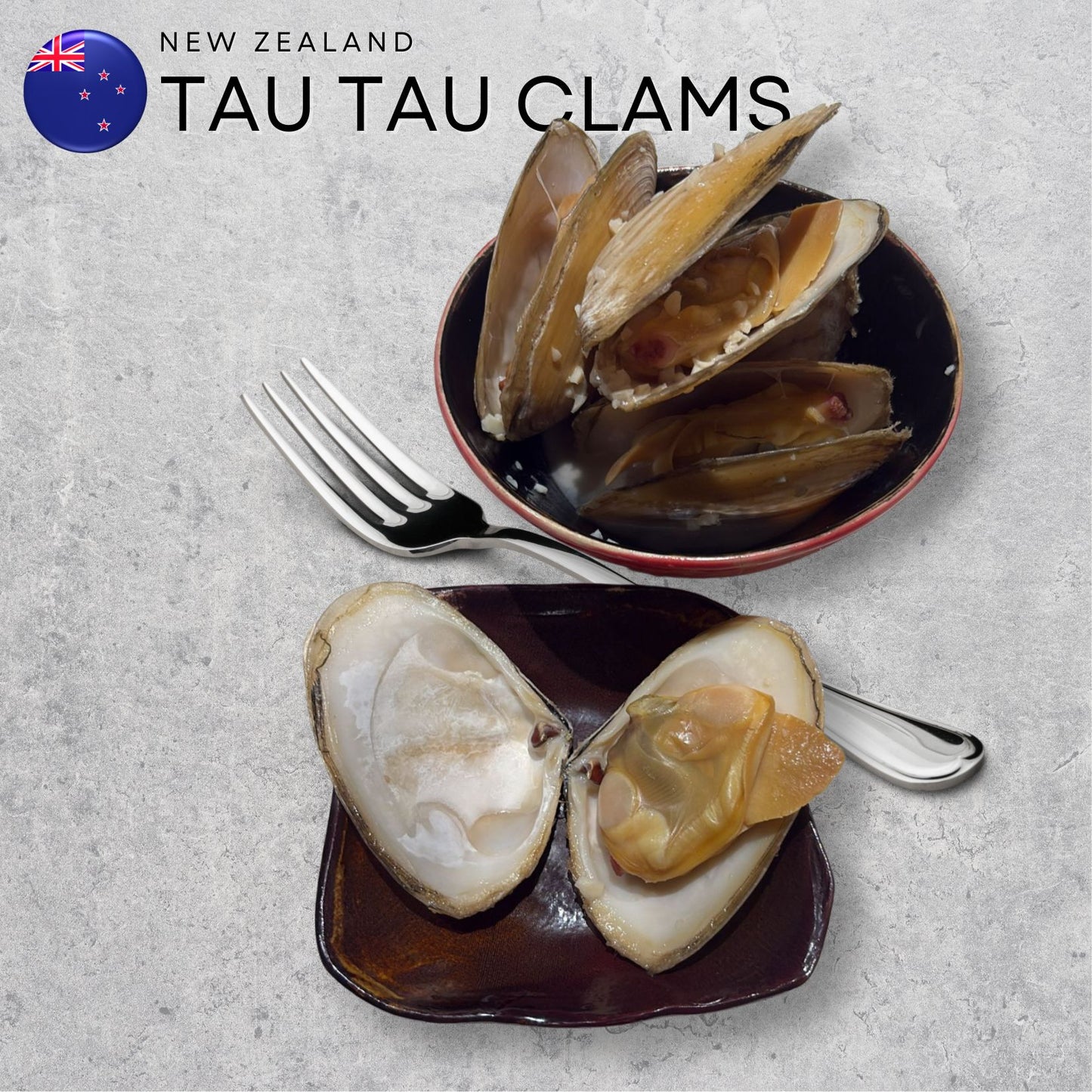 Tua Tua Clams from New Zealand – Premium Wild-Harvested Shellfish